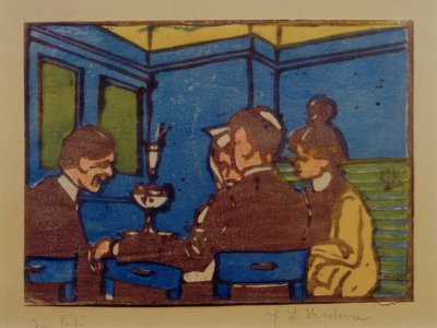 Jestem kawa II autorstwa Ernst Ludwig Kirchner