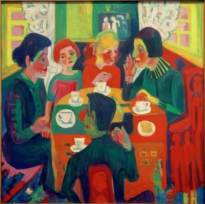 Stolik kawowy autorstwa Ernst Ludwig Kirchner