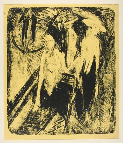 Kokotten am Kurf?rstendamm (Kokietki na Kurf?rstendamm) autorstwa Ernst Ludwig Kirchner