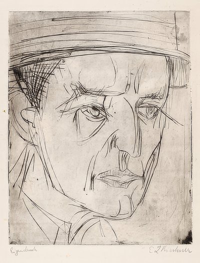Kierownik dr Grisebach. 1920 autorstwa Ernst Ludwig Kirchner