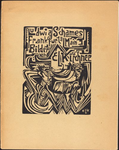 Ludwig Schames Frankfurt a Main Bilder von E L Kirchner (Ludwig Schames Frankfurt a Main Pictures autorstwa E L Kirchner) autorstwa Ernst Ludwig Kirchner