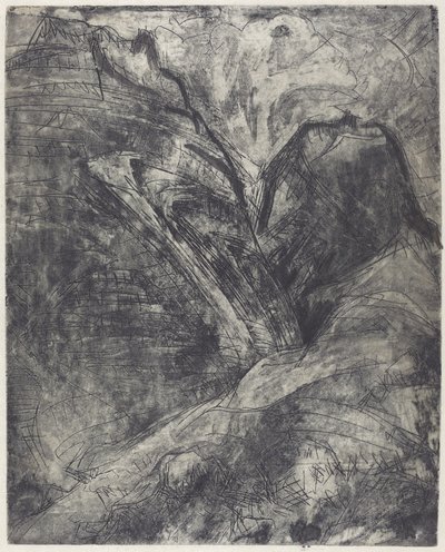 Góry (Berge) autorstwa Ernst Ludwig Kirchner