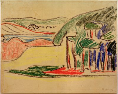 Bez tytułu (Moritzburger Teiche) autorstwa Ernst Ludwig Kirchner