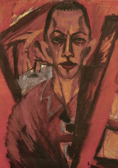 Autoportret autorstwa Ernst Ludwig Kirchner