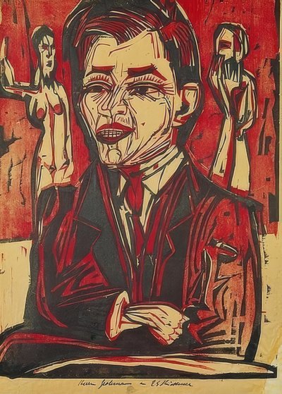 Autoportret autorstwa Ernst Ludwig Kirchner