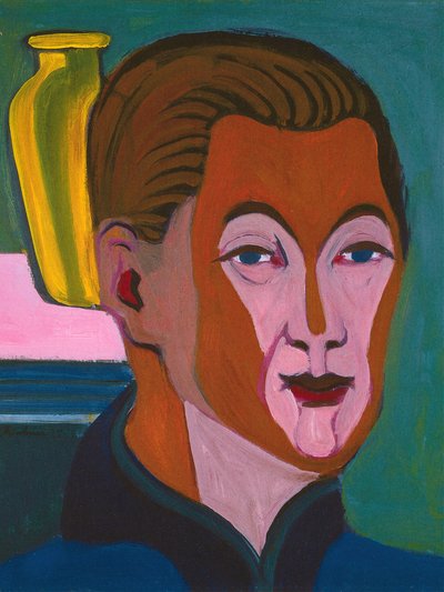 Autoportret, 1925. autorstwa Ernst Ludwig Kirchner