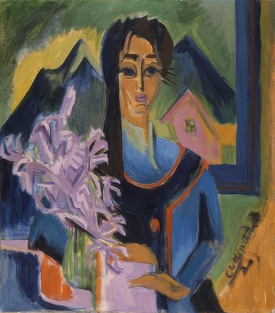 Niedziela w Alpach. 1922 autorstwa Ernst Ludwig Kirchner