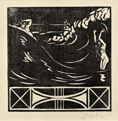 separacja autorstwa Ernst Ludwig Kirchner