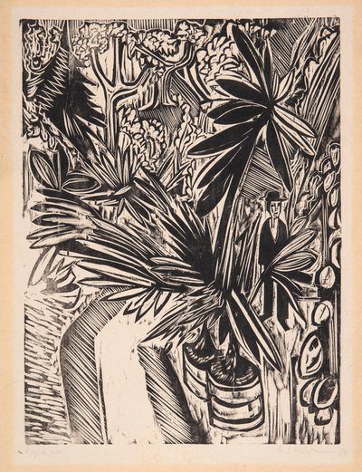 Szklarnia. Jena autorstwa Ernst Ludwig Kirchner
