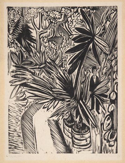 Szklarnia. Jena autorstwa Ernst Ludwig Kirchner