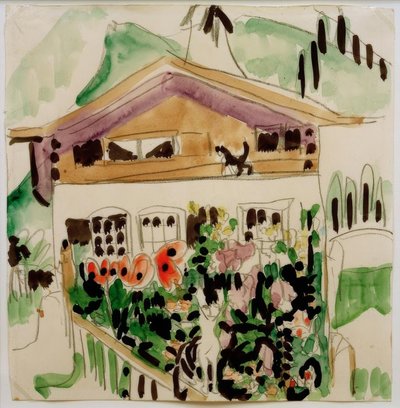 Wildbodenhaus autorstwa Ernst Ludwig Kirchner