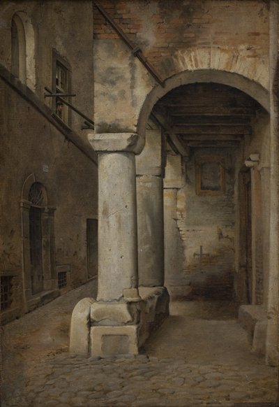 Aleja rzymska autorstwa Ernst Meyer