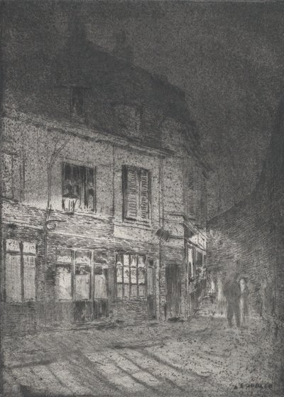 Lille: Love Lane, 1916. autorstwa Ernst Oppler