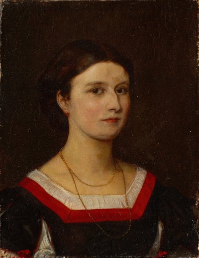 Portret Luise Bachofen-Burckhardt autorstwa Ernst Stückelberg