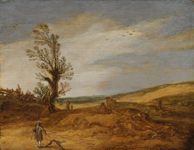 Widok na wydmy autorstwa Esaias van de Velde