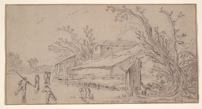 Zimowy krajobraz autorstwa Esaias van de Velde