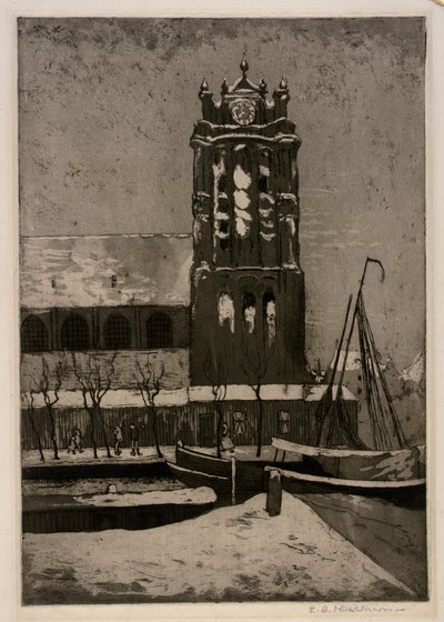 Śnieg w Holandii autorstwa Esther Blaikie MacKinnon