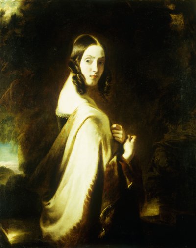 Dama z szalem autorstwa Esther Paris Persennet