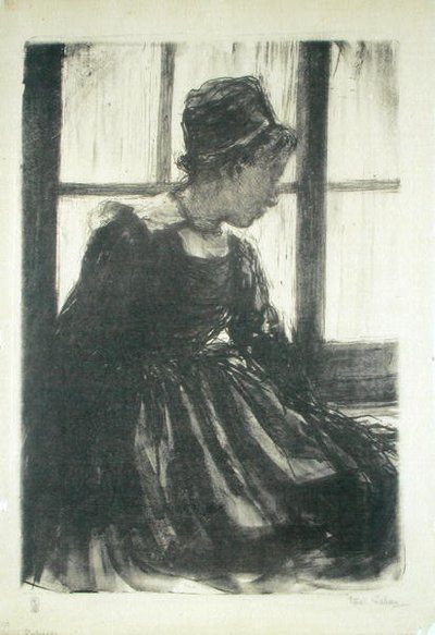 Młoda Bretonka autorstwa Ethel Gabain