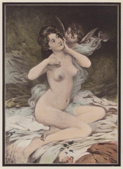 Przesłanie miłości (kolor lito) autorstwa Etienne Albert Eugene Joannon Navier