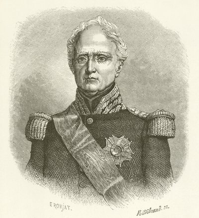 Marszałek Thomas Bugeaud autorstwa Etienne Antoine Eugene Ronjat