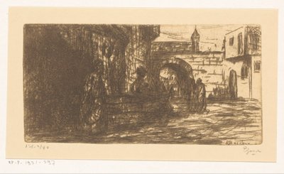 Oberammergau autorstwa Etienne Bosch (signed by artist)