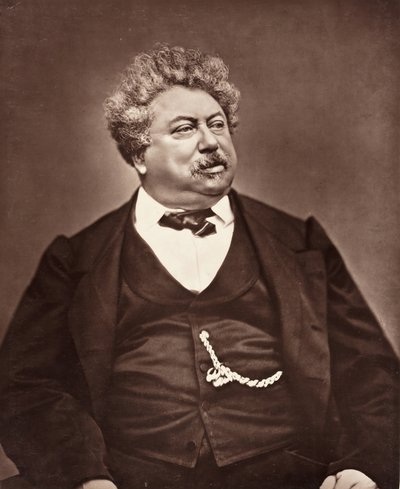 Alexandre Dumas Francuski powieściopisarz i dramaturg, 1802-1870, c. 1876. autorstwa Etienne Carjat