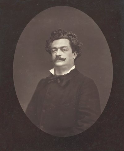 André Gill francuski karykaturzysta, 1840-1885, ok. 1930 r. 1876. autorstwa Etienne Carjat
