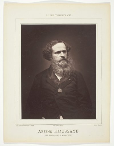 Arsène Houssaye autorstwa Etienne Carjat