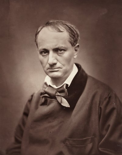 Charles Baudelaire Francuski poeta, krytyk i pisarz, 1821-1867, c. 1863. autorstwa Etienne Carjat