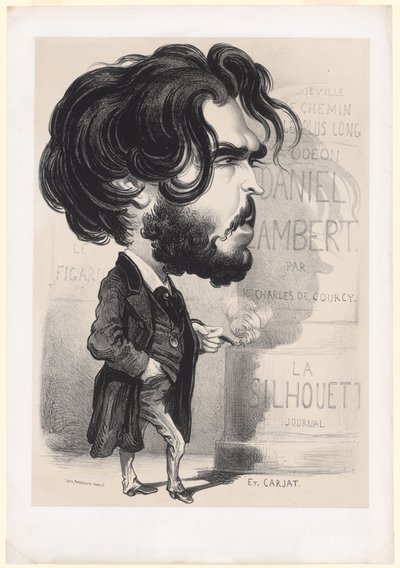Charles de Couray autorstwa Etienne Carjat