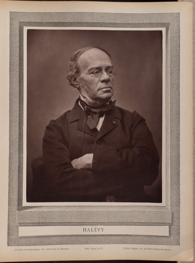 Halévy autorstwa Etienne Carjat