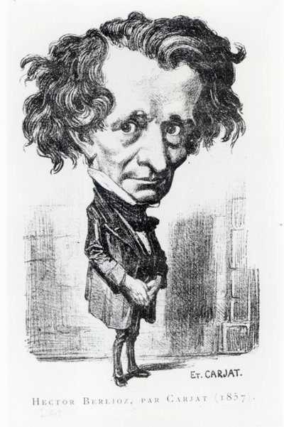 Hector Berlioz autorstwa Etienne Carjat