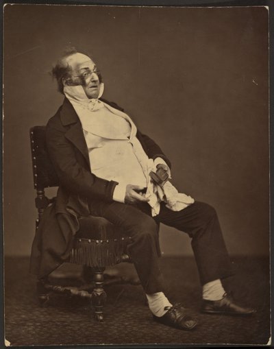 Henri Monnier autorstwa Etienne Carjat