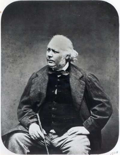Honore Daumier (1808-79) c.1864 autorstwa Etienne Carjat