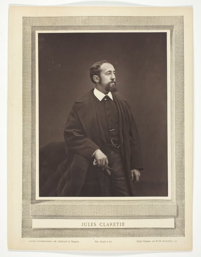 Jules Claretie autorstwa Etienne Carjat