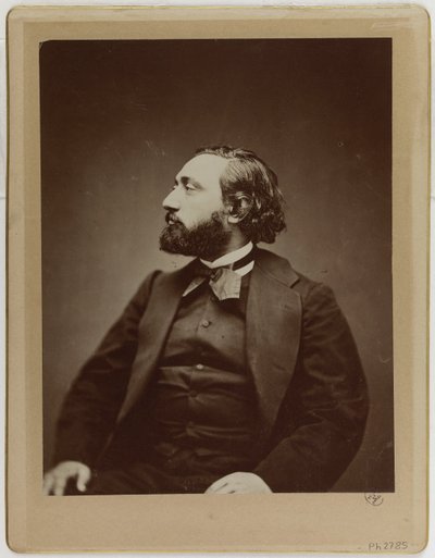 Léon Gambetta (1838-1882), adwokat i polityk autorstwa Etienne Carjat