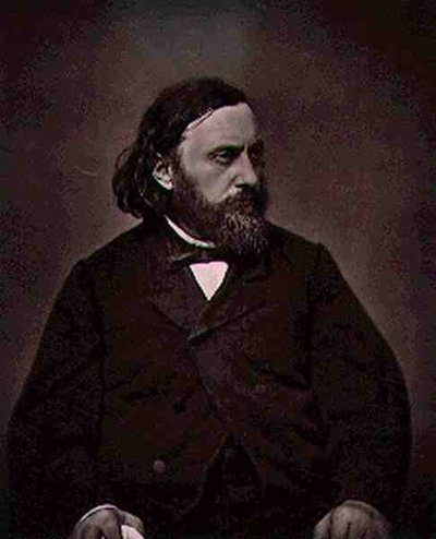 Pierre Dupont (1821-70), z „Galerie Contemporaine”, ok. 1874-78 (zdjęcie czarno-białe) autorstwa Etienne Carjat