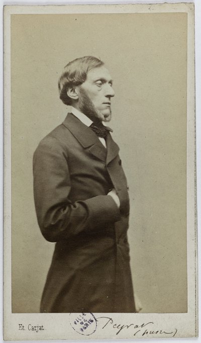 Portret Peyrat Alphonse, (1812-1890), (publicysta, polityk) autorstwa Etienne Carjat