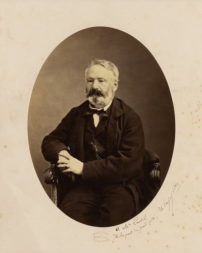 [Portret Victora Hugo] autorstwa Etienne Carjat