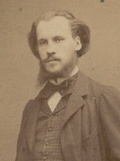 Portret kompozytora Charlesa Lenepveu 1840-1910 , 1870. autorstwa Etienne Carjat