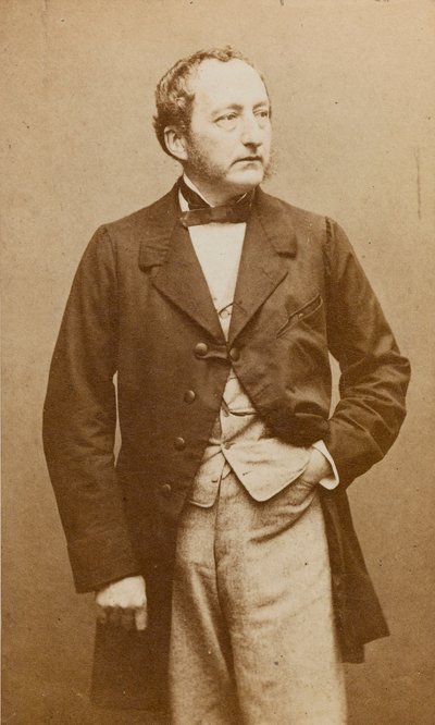 Portret pianisty i kompozytora Zygmunta Thalberga 1812-1871 , ok. 1860. autorstwa Etienne Carjat