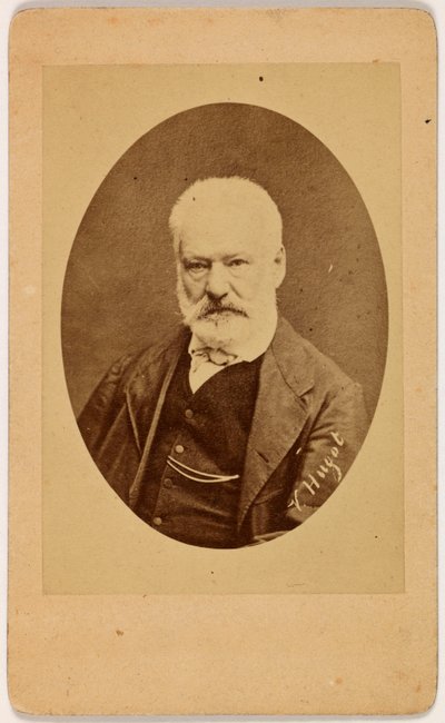 Victor Hugo en face autorstwa Etienne Carjat