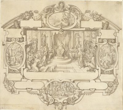 Alegoria sądownictwa autorstwa Etienne Delaune