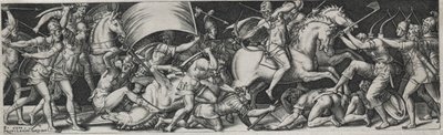 Walki i triumfy, prawdopodobnie 1560. autorstwa Etienne Delaune