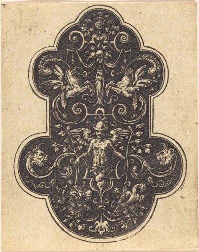 Kobieca figura autorstwa Etienne Delaune