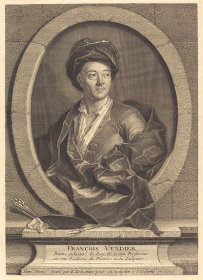Francois Verdier autorstwa Etienne Desrochers after Jean Ranc