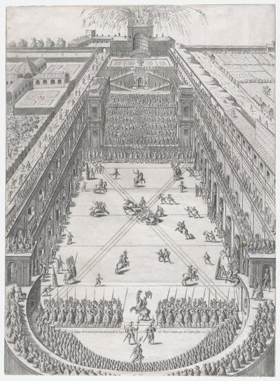 Lustro rzymskiej świetności: Wesele Annibale Altemps i Ortensia Borromeo, Rzym,..., 1565. autorstwa Etienne Duperac