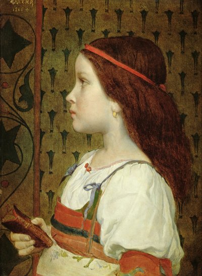 Głowa dziecka, 1866 autorstwa Etienne Gautier