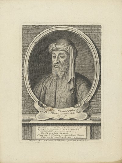 Porfir Tyrski, um 1700. autorstwa Etienne Jehandier Desrochers
